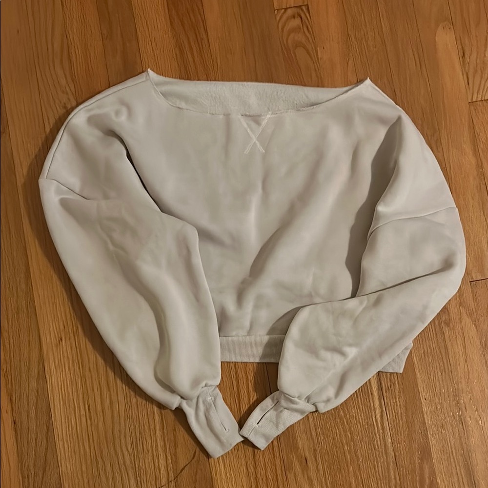 Women's Off Shoulder Slouchy Sweatshirt